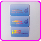 Plastic Key Fob